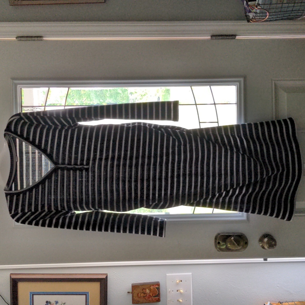 Ribbed henley dress